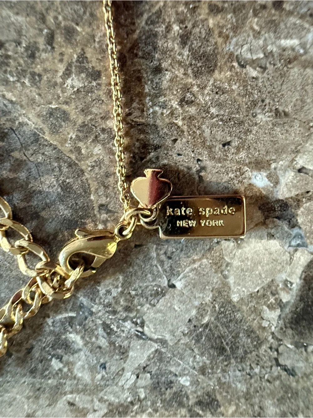 kate spade new york Initial “B” Pendant in Gold